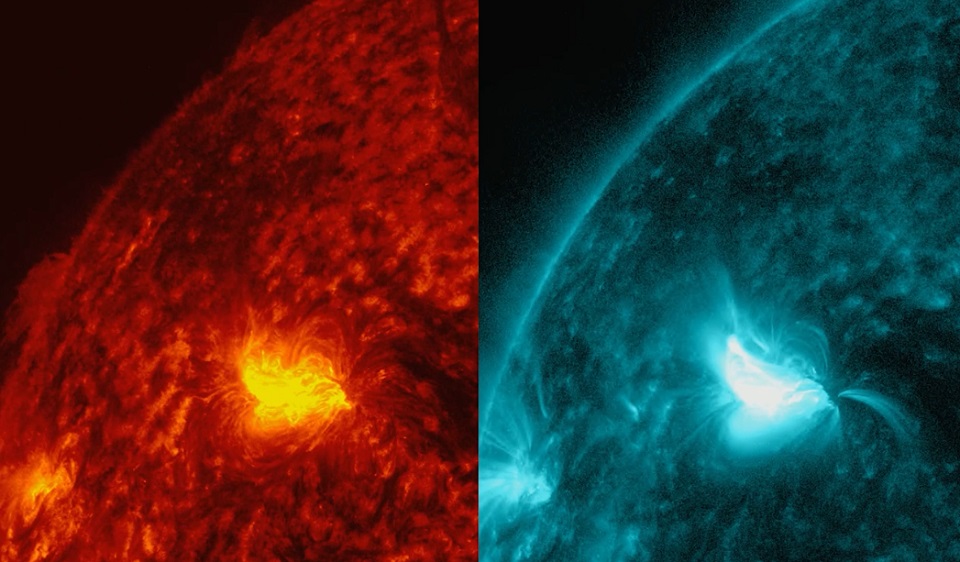 Вспышка на Солнце