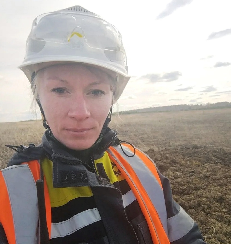 Геолог Ольга Капошко