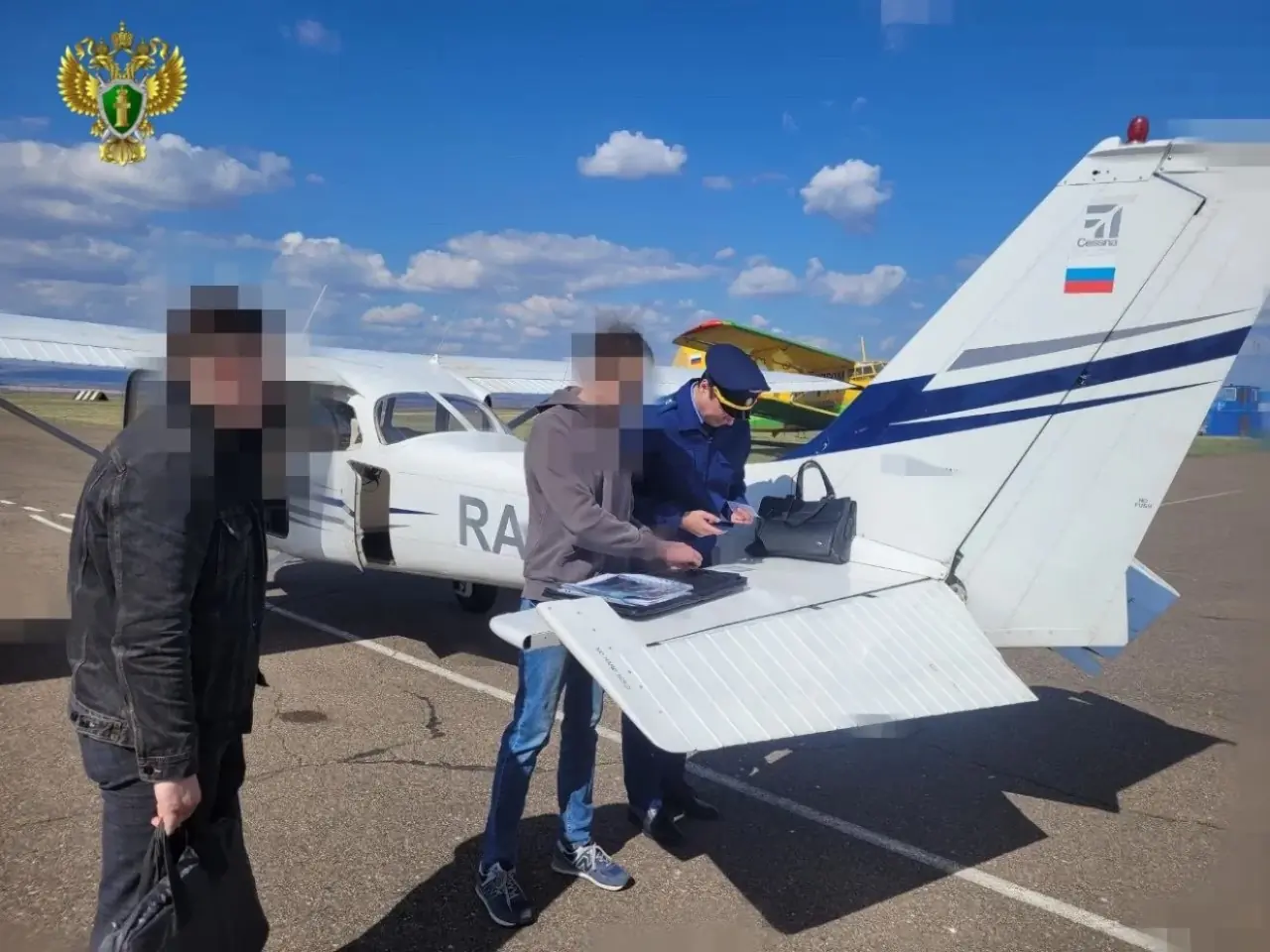 Самолет Cessna в Вознесенке, проверка прокуратуры