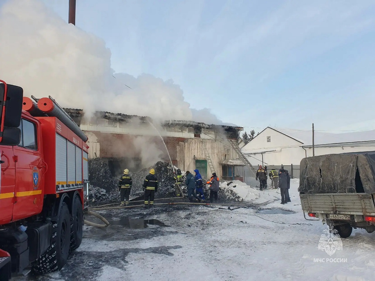 Котельная горела в селе
