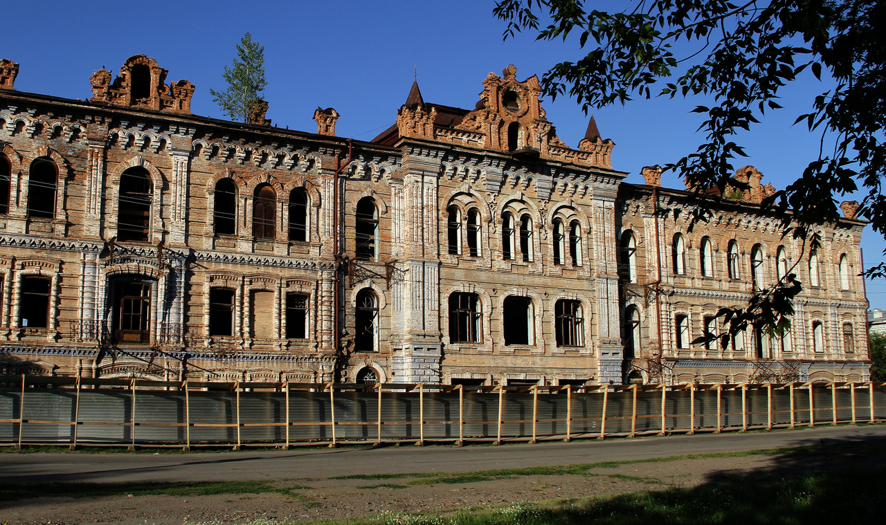 Дом Вильнера Минусинск до реставрации