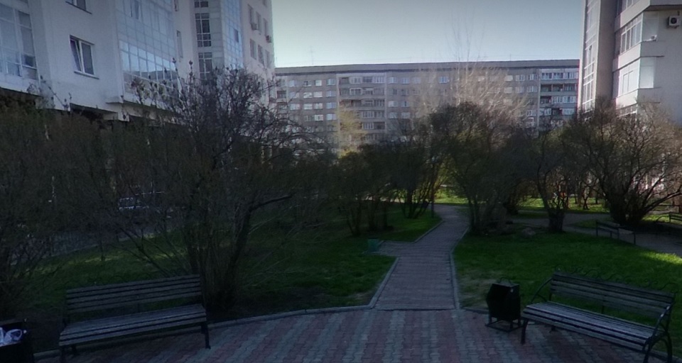 Сквер Крутовского в центре