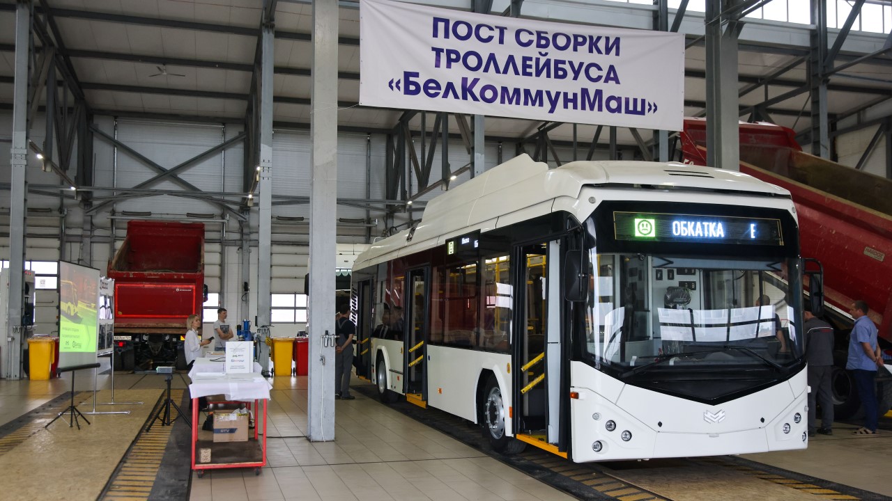 Троллейбус собран в Красноярске