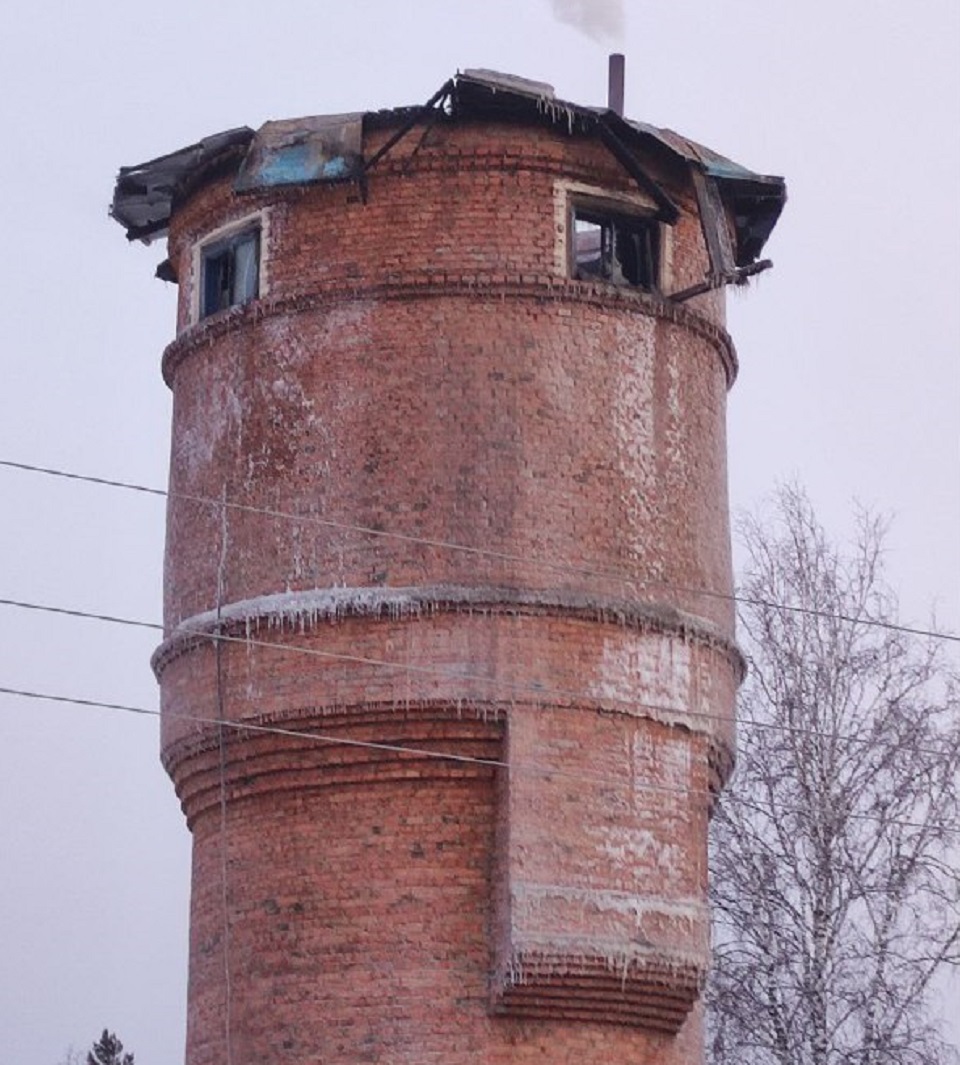 Водонапорная башня села Троица