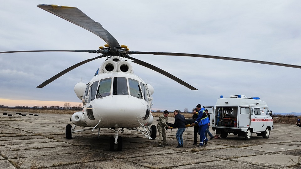 Вертолет санитарной авиации