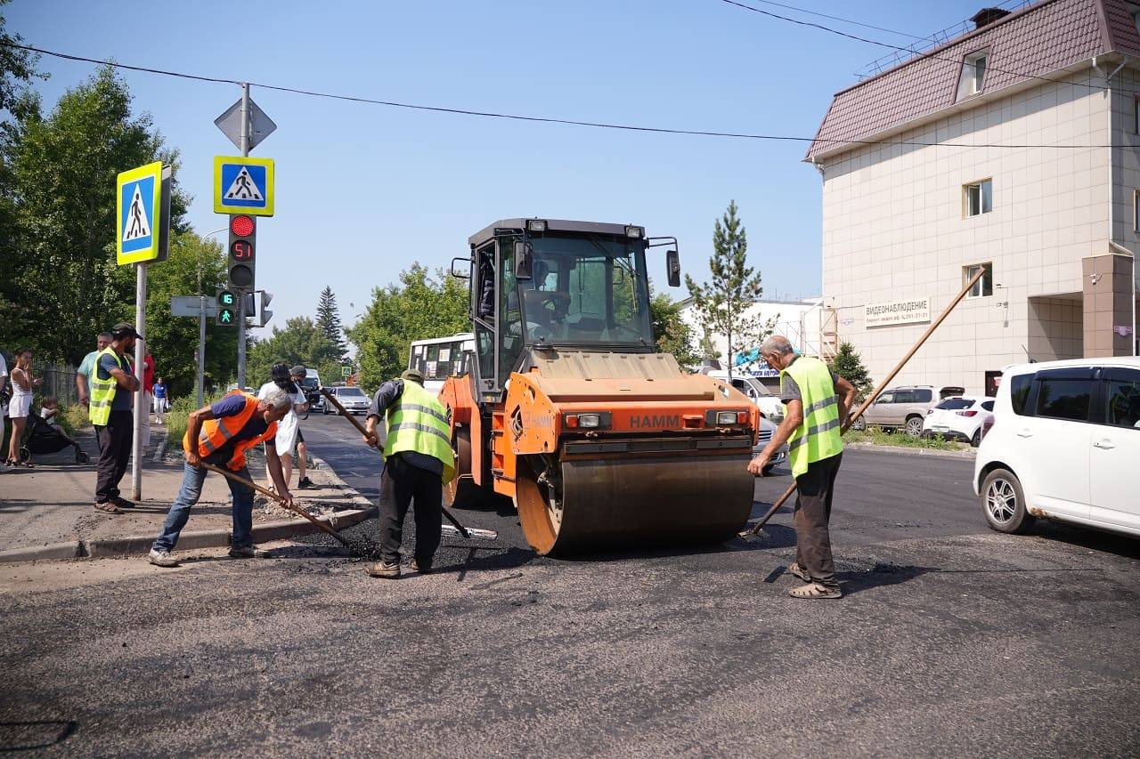 Ремонт дорог в Красноярске