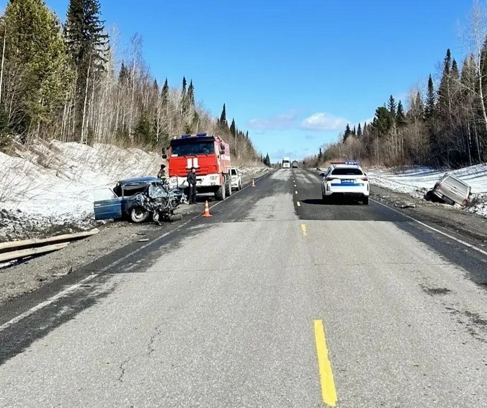 Смертельное ДТП произошло на трассе в крае