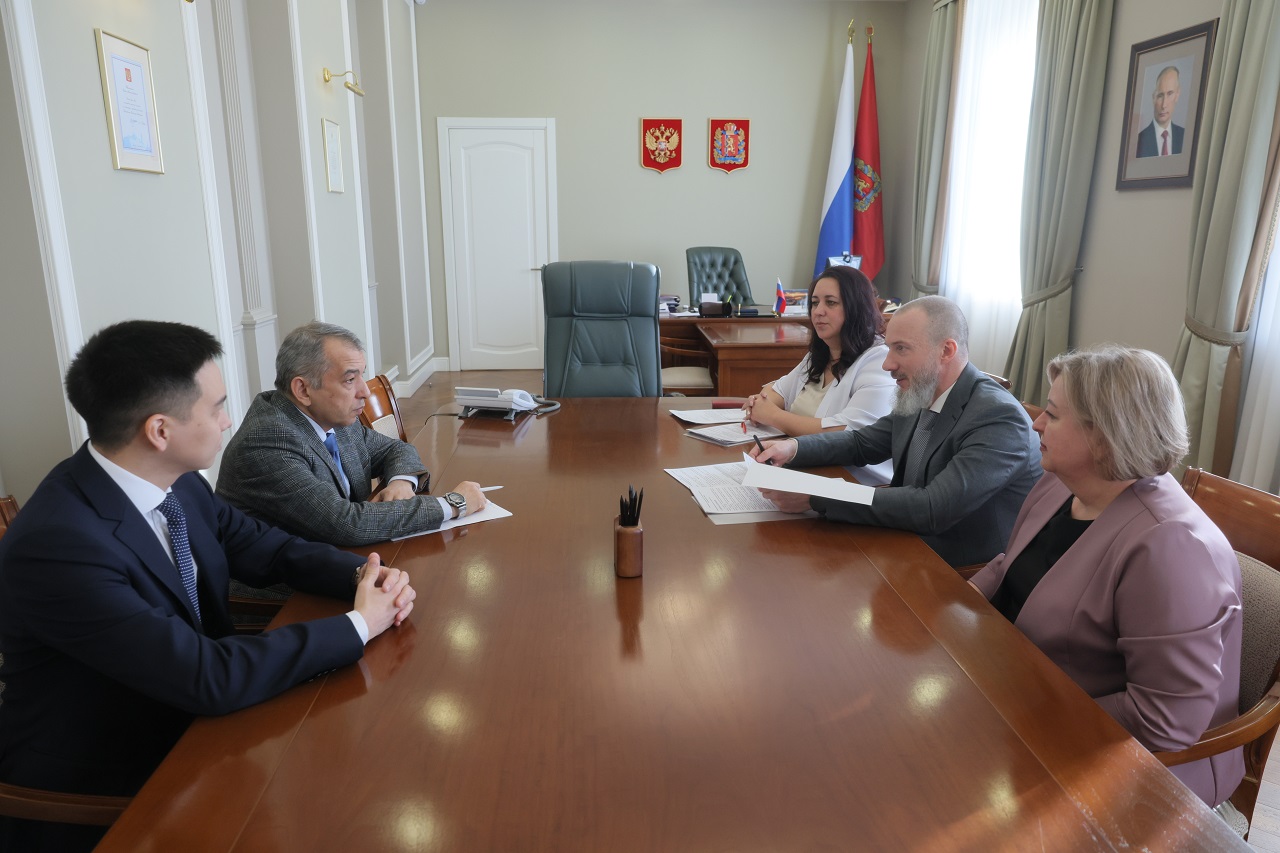 Встреча с узбекской делегацией