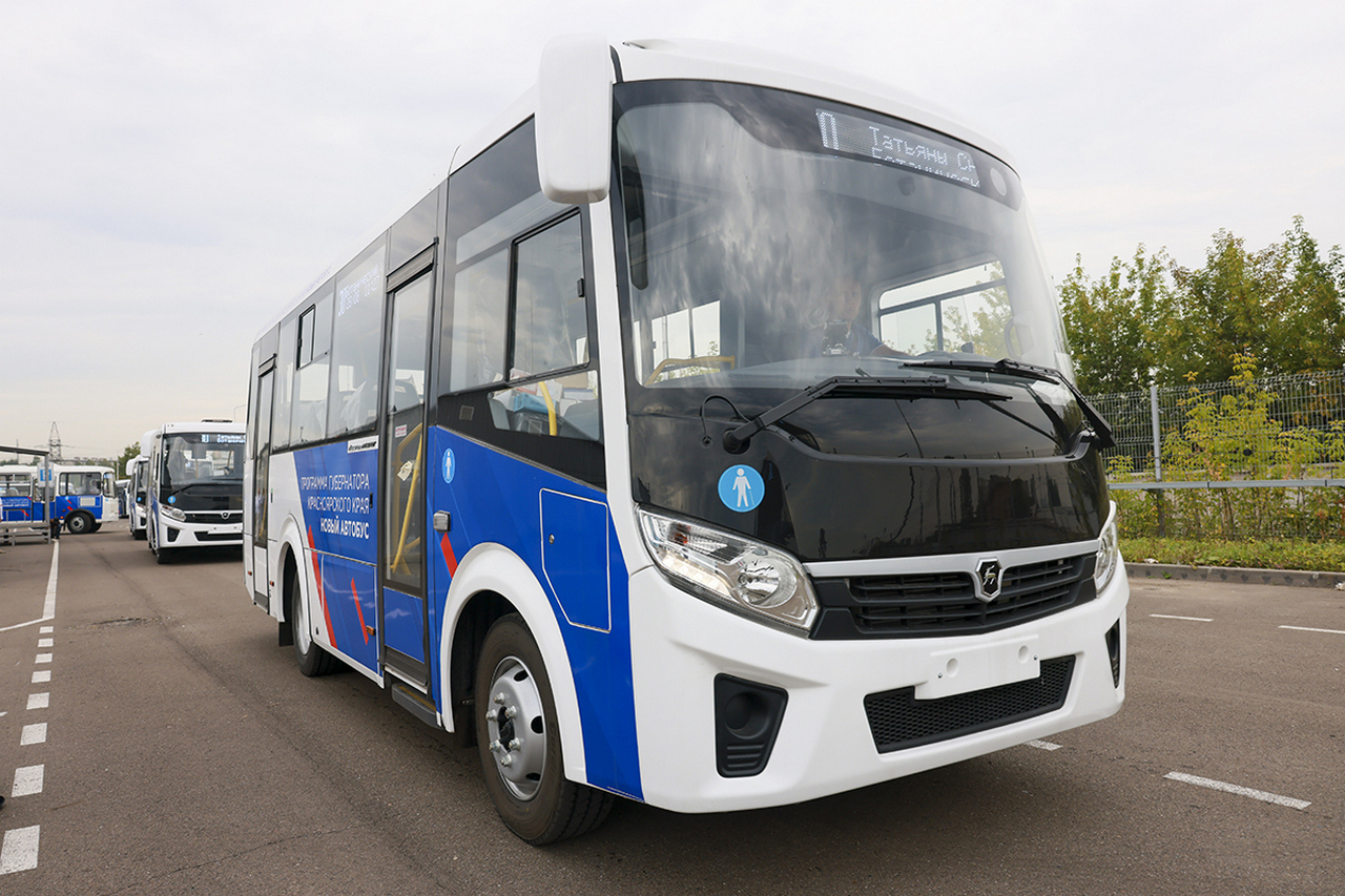 Новые автобусы для Красноярского края
