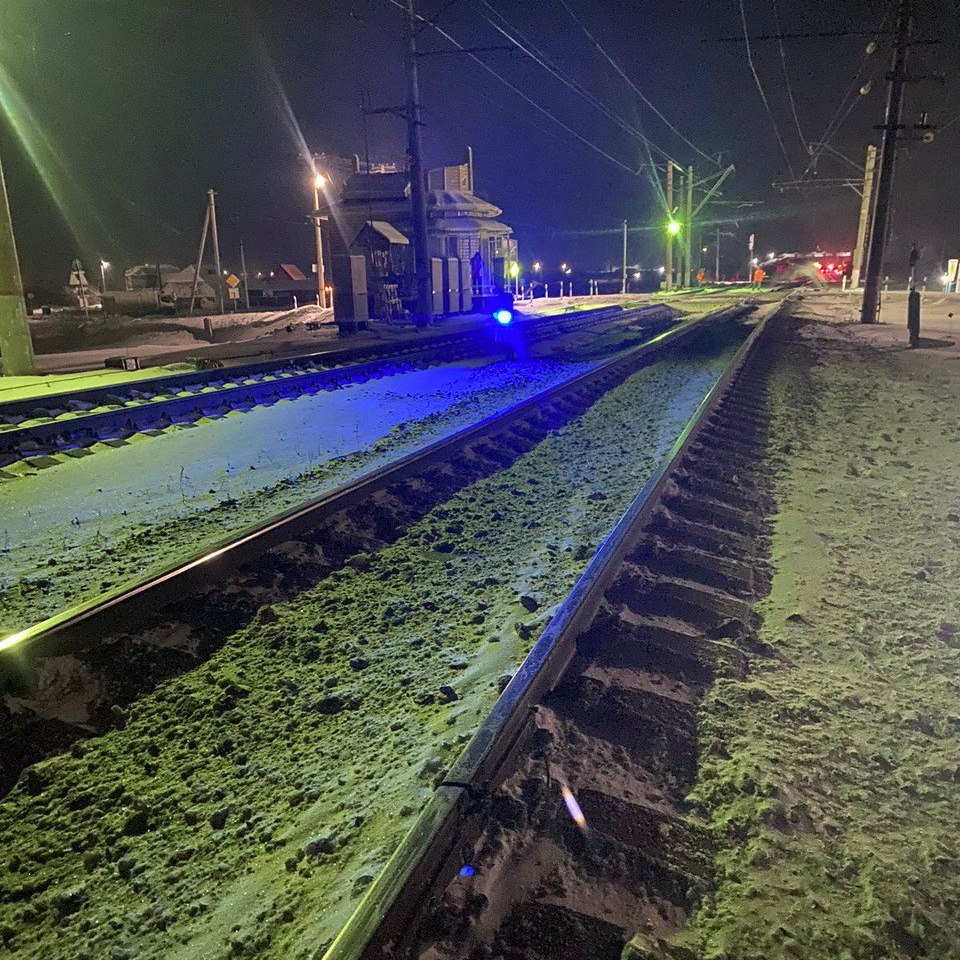 Станция Ингашская, где под поездом погиб мужчина