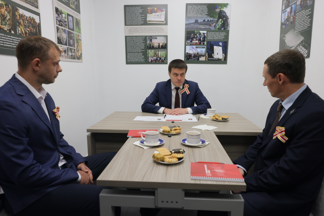 Михаил Котюков встретился с участниками программы «Сибирский характер»