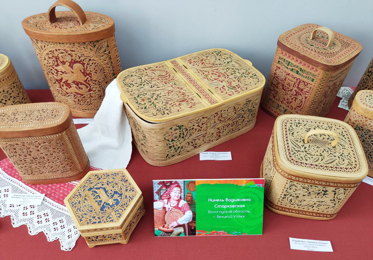 шкатулки из бересты
