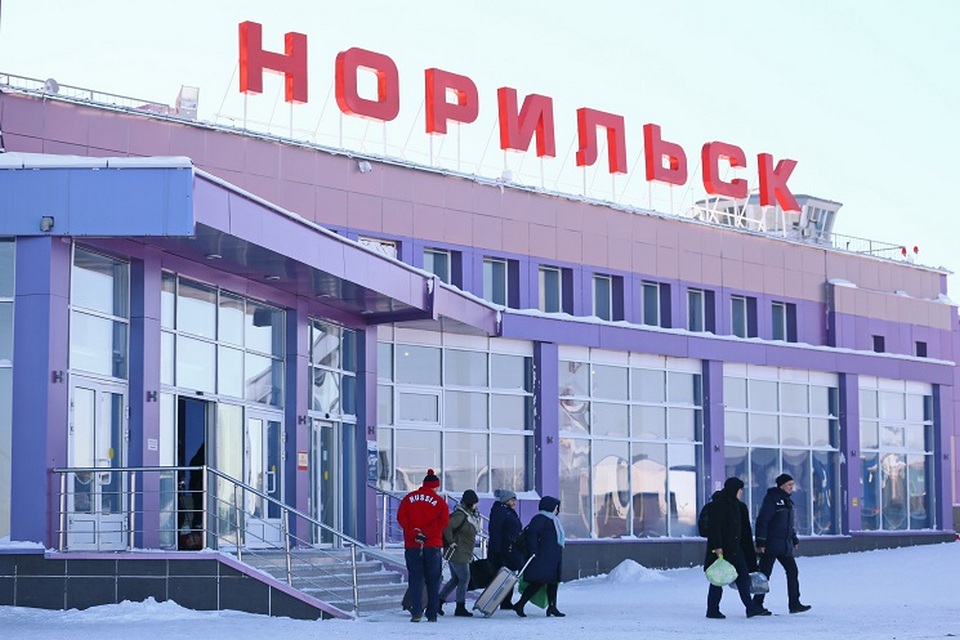 Аэропорт Норильск в Красноярском крае