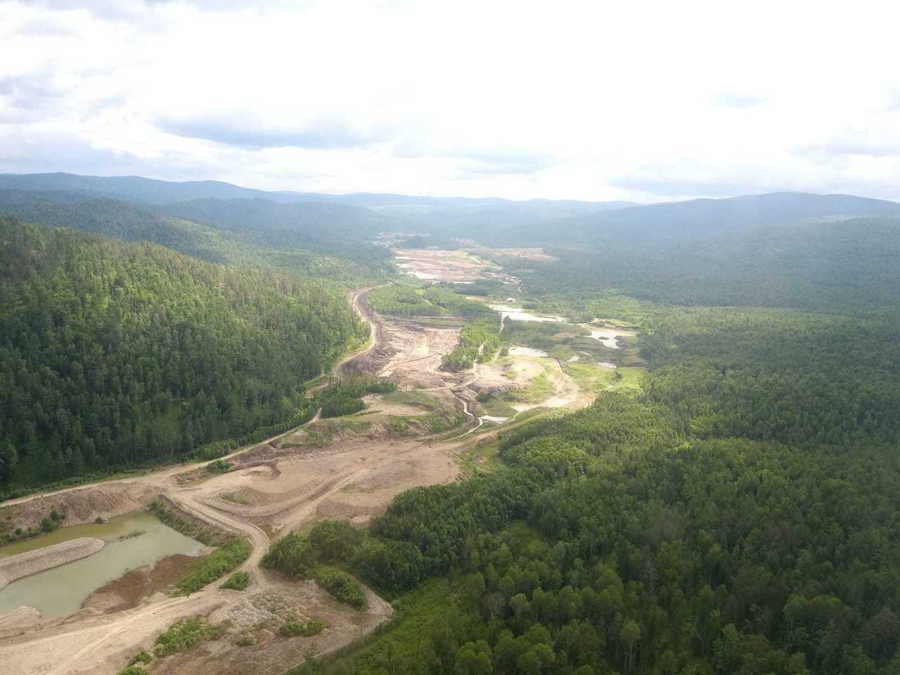 Артель «Сисим» снова загрязняет реку в Красноярском крае