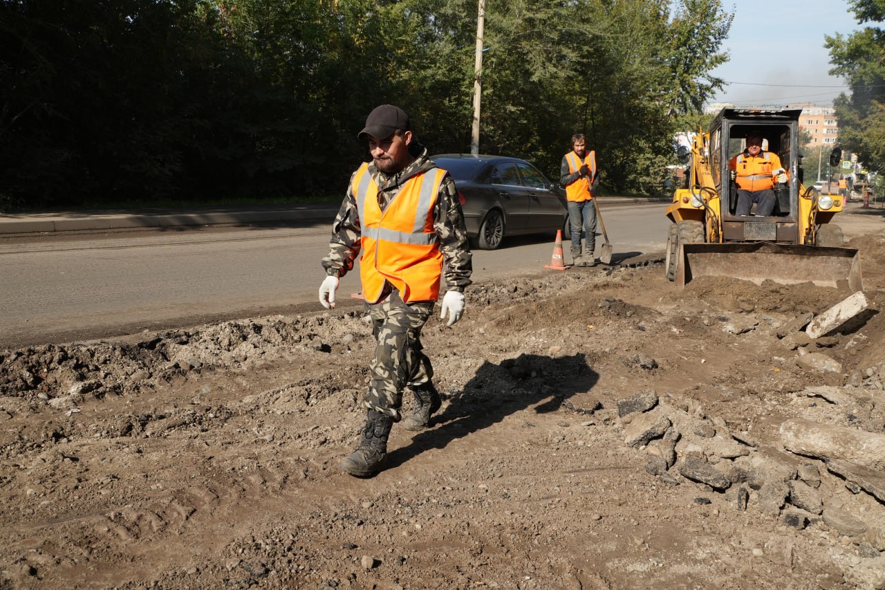 Ремонт дорог в Красноярске. Этой осенью починить нужно особенно много