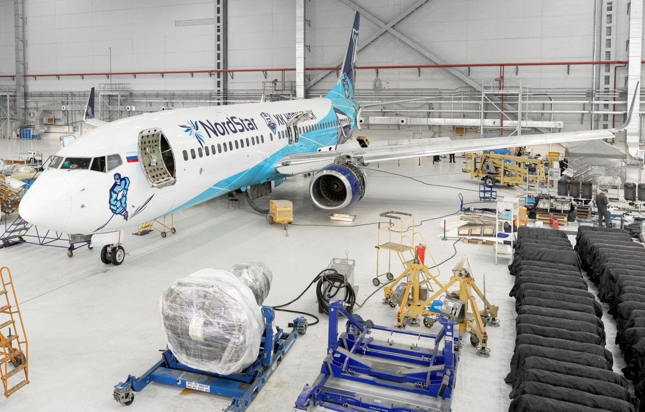 В аэропорту Красноярска открылся центр техобслуживания самолетов