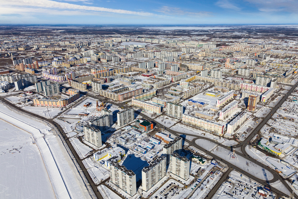 Нижневартовск в высоты