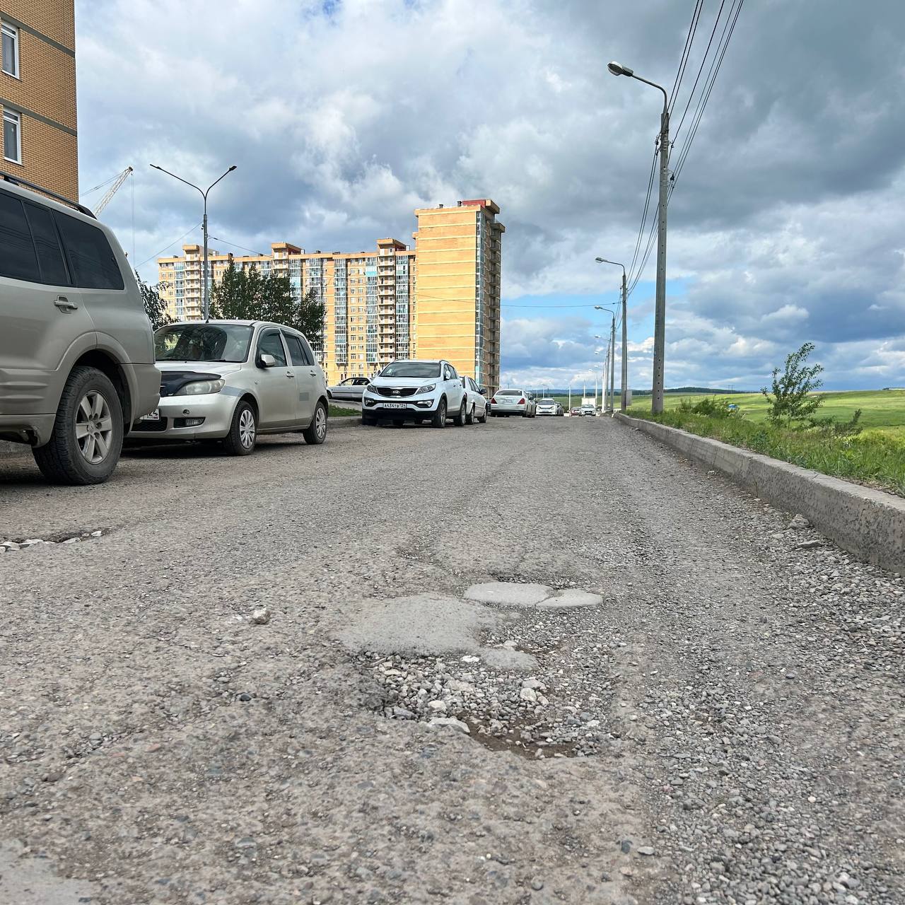 Улица Гросовцев в Красноярске