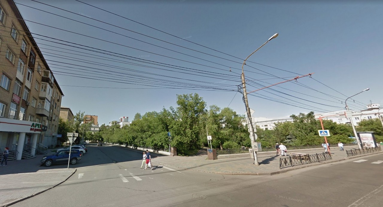 Ряузовский переулок в Красноярске