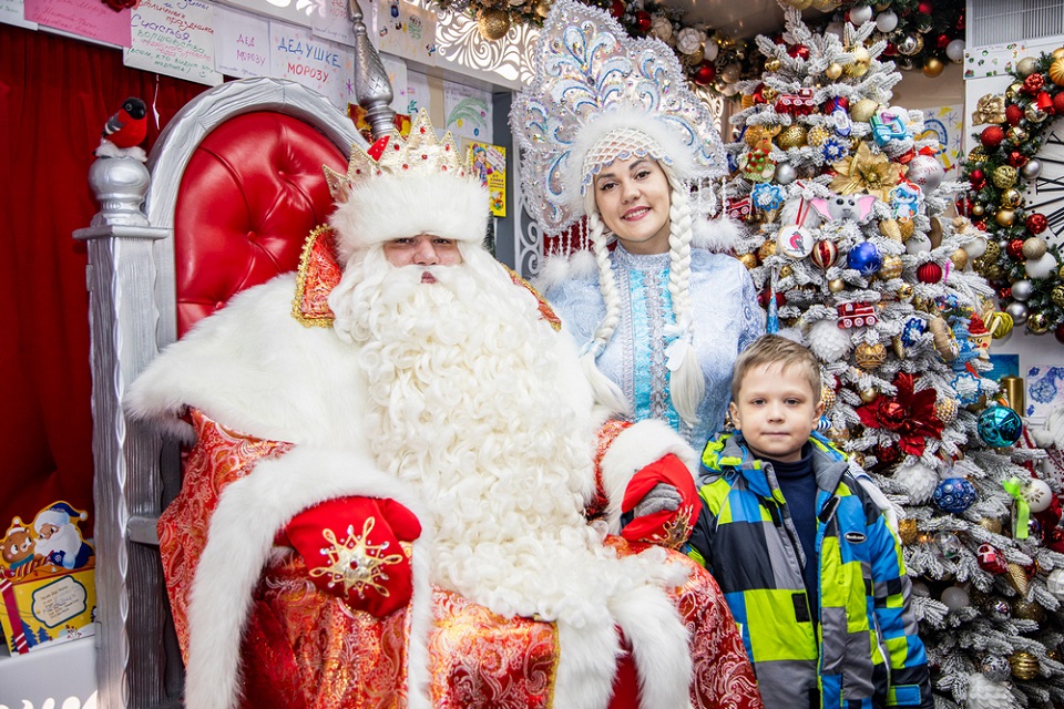 Дед Мороз из поезда