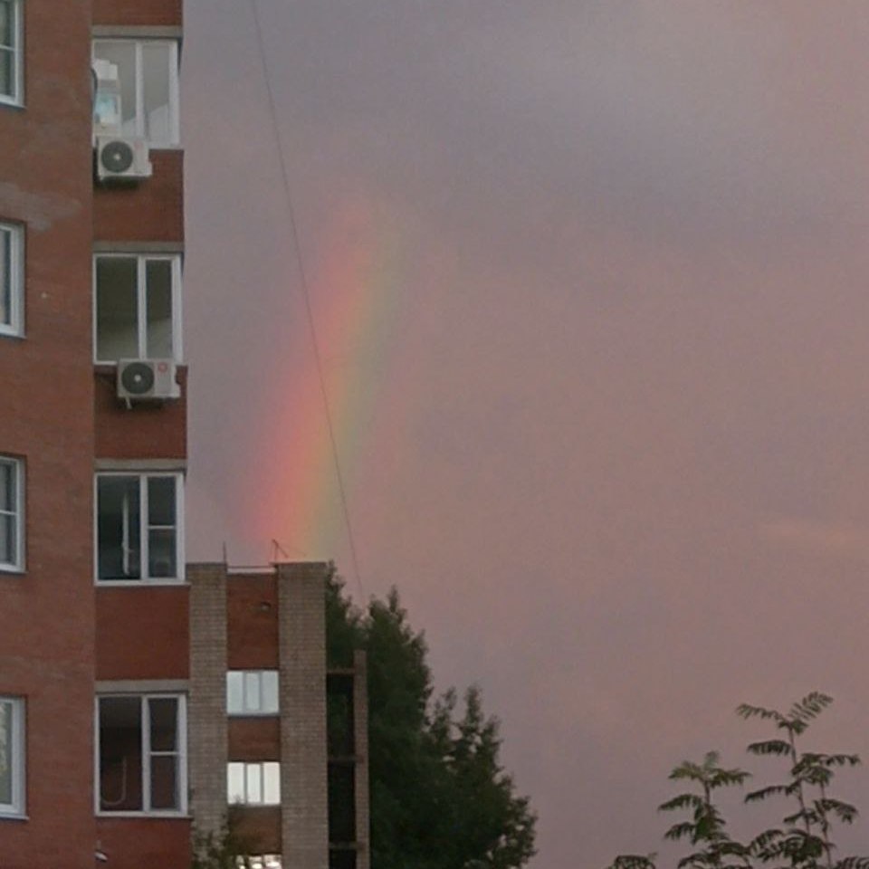 Радуга в Красноярске