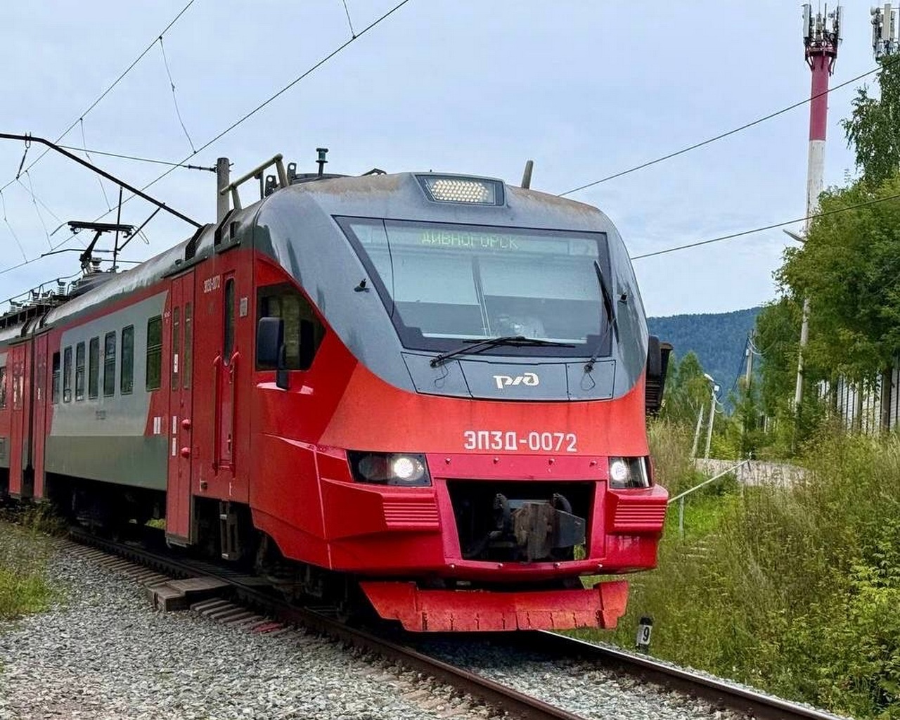 Электричка в Дивногорск
