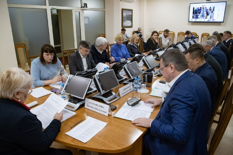 Заседание комитета Заксобрания