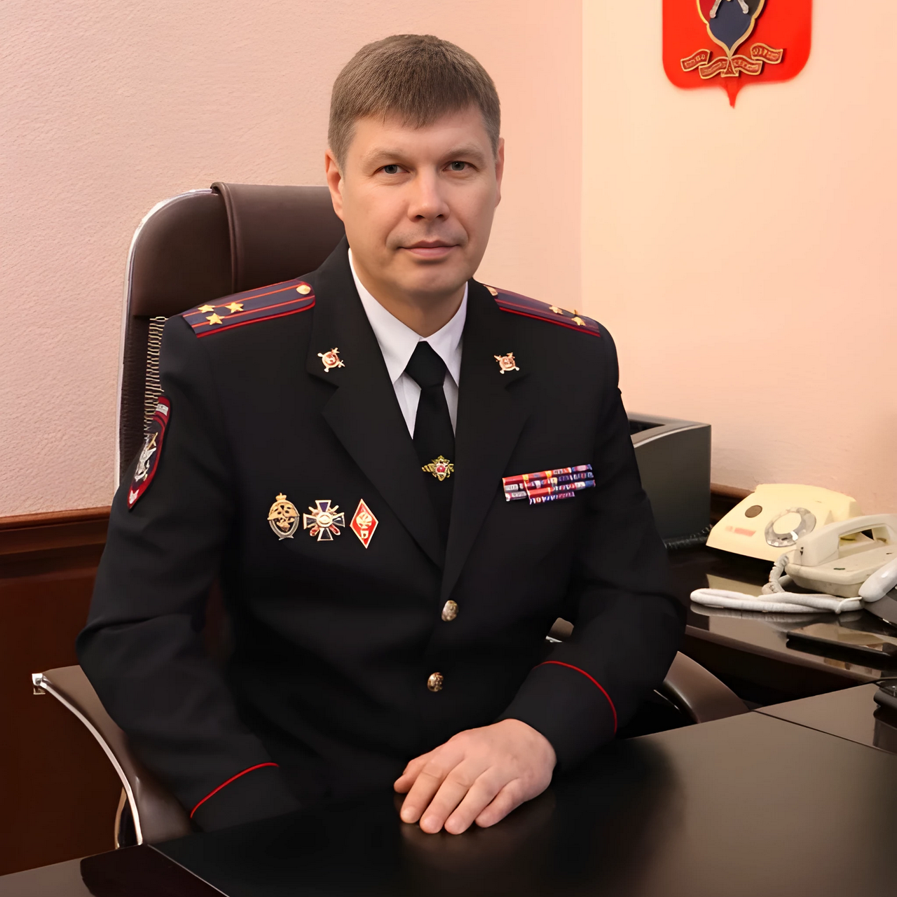 Полковник полиции Дмитрий Федосеев