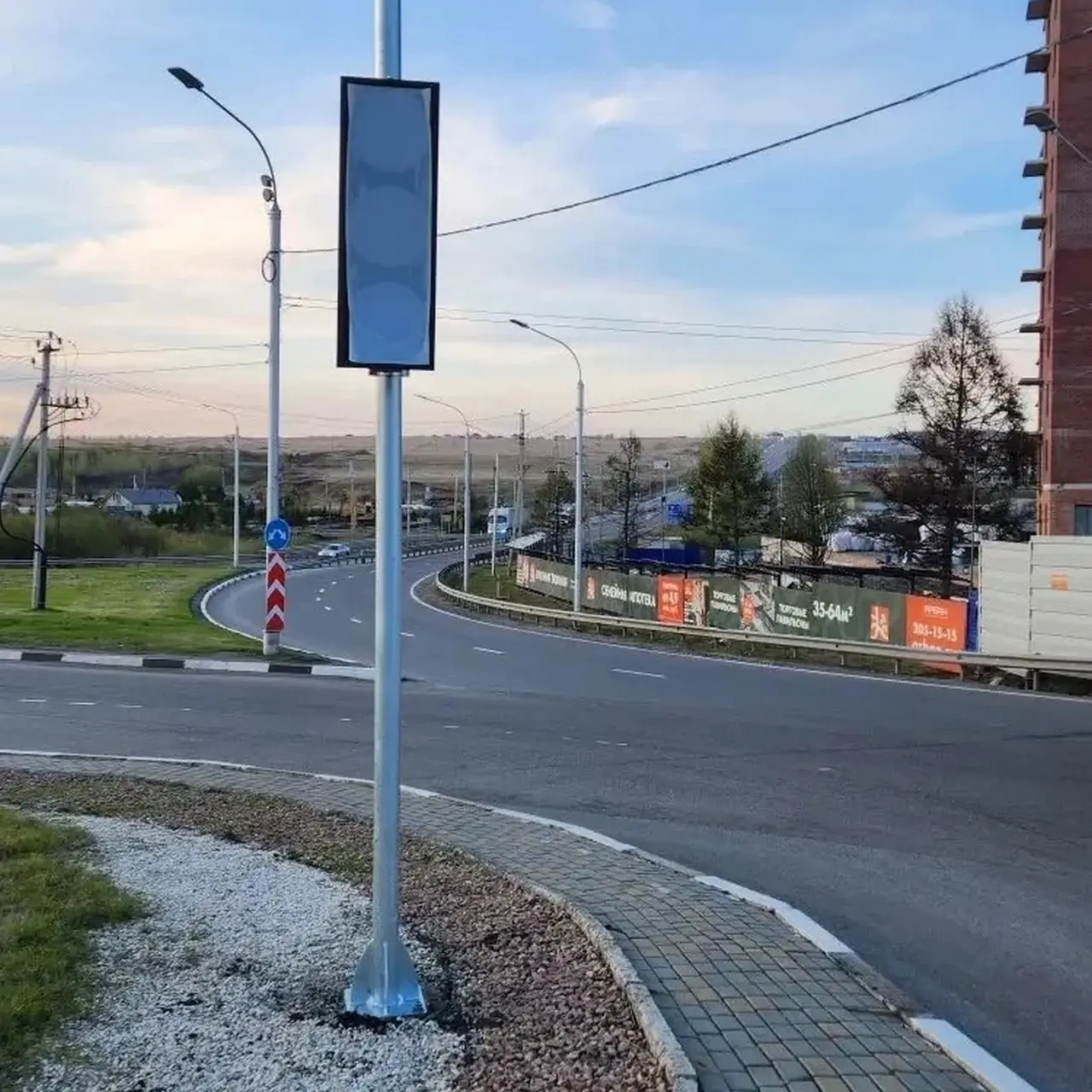 На кольце на Бугаче устанавливают светофоры