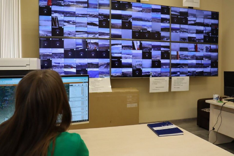 Диспетчер лесопожарного центра