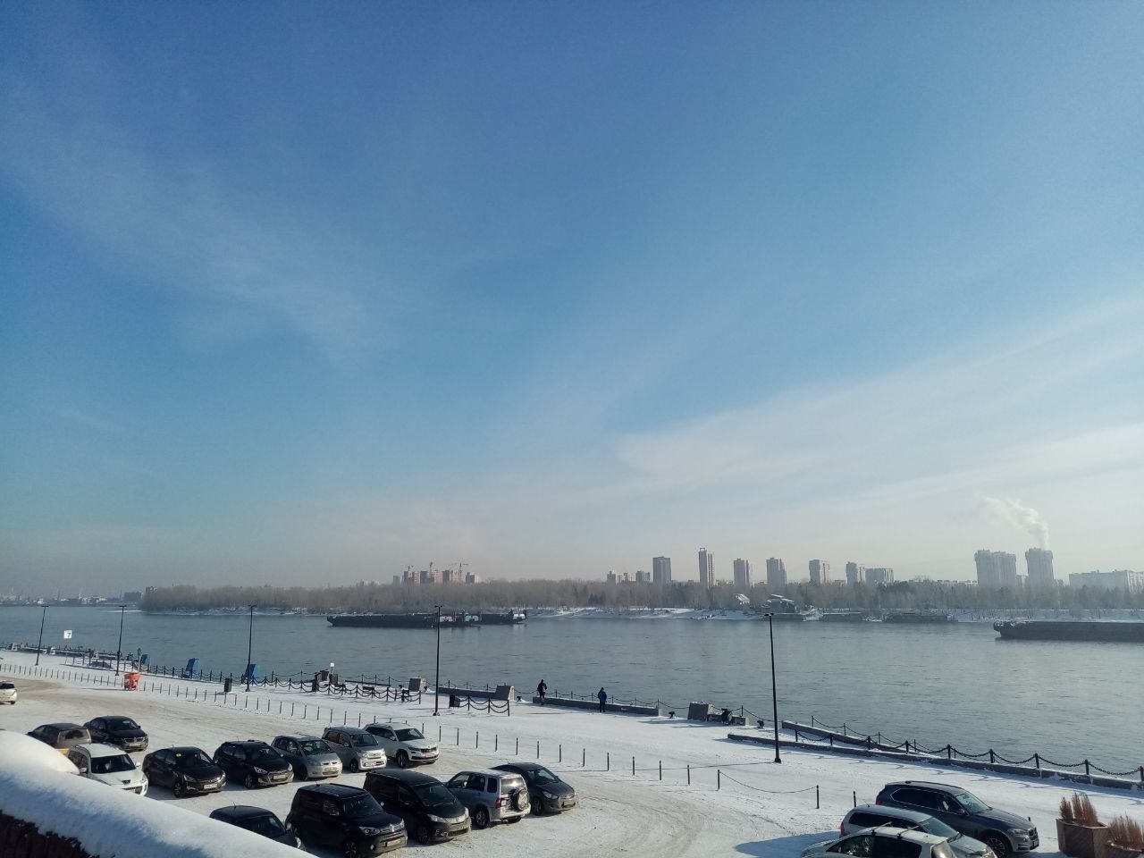 Воздух в Красноярске начал портиться уже в самом начале недели