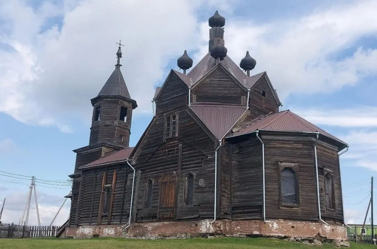 Уникальная церковь целиком выстроена из дерева