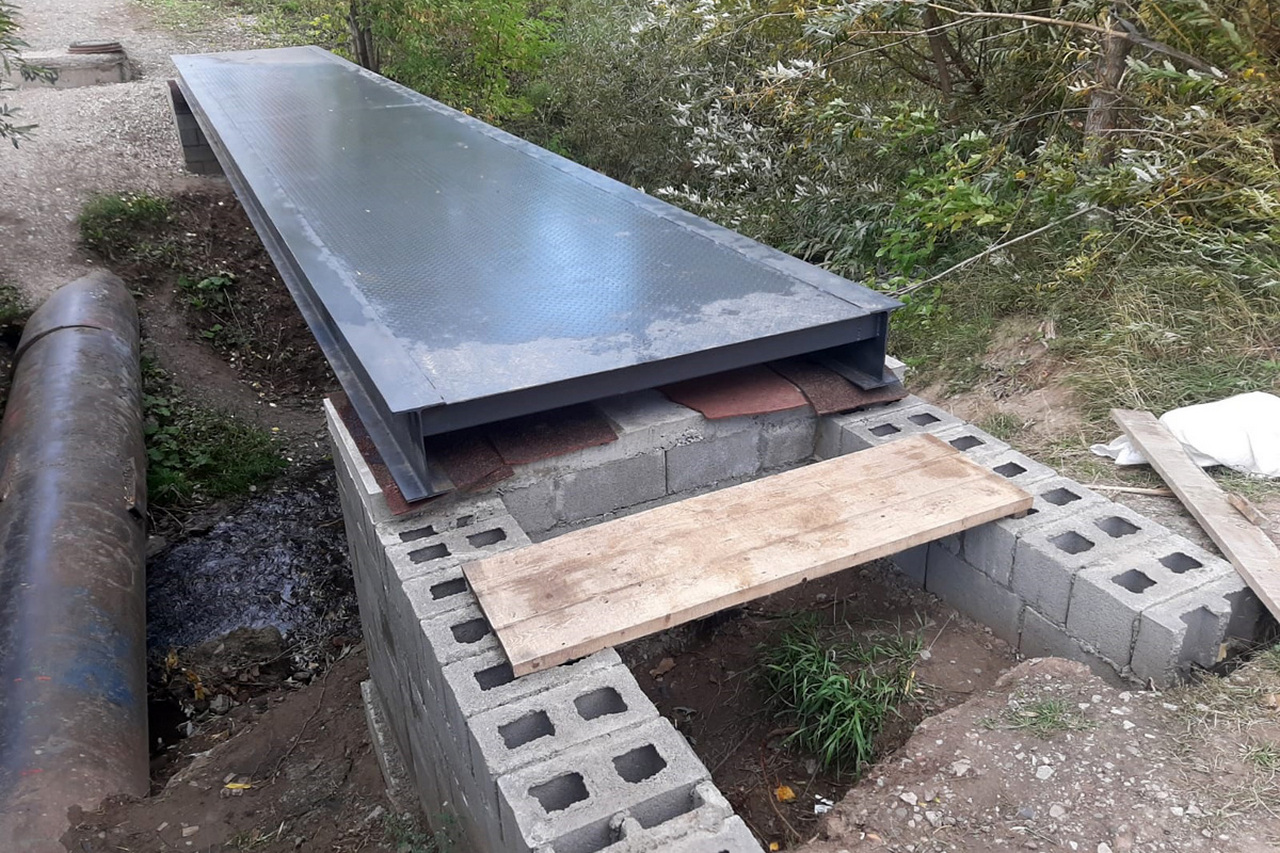 Стройка моста на Вильского