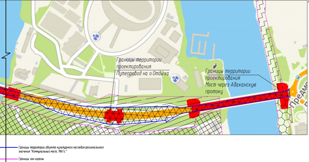 Проект для части моста