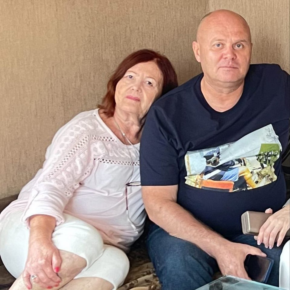 Мэр Красноярска Владислав Логинов вместе со своей мамой