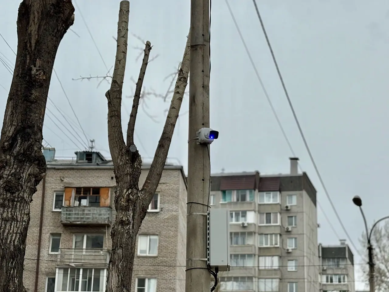 Камера над площадкой ТКО
