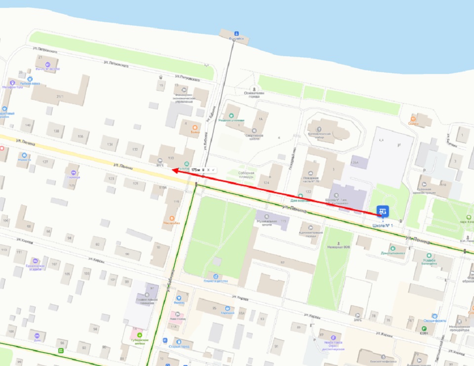 План для Енисейска