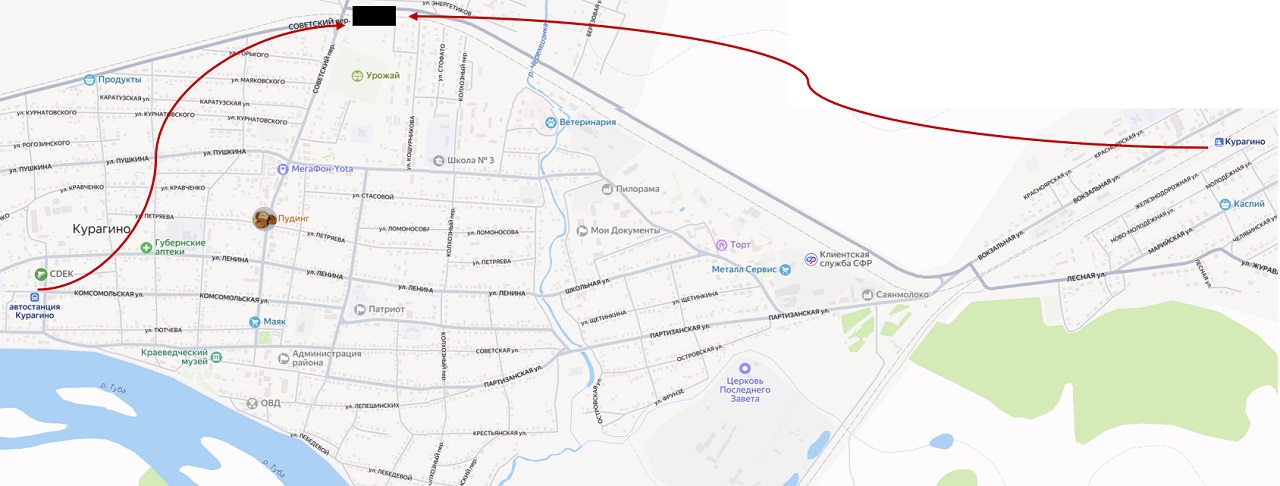 План для Курагино