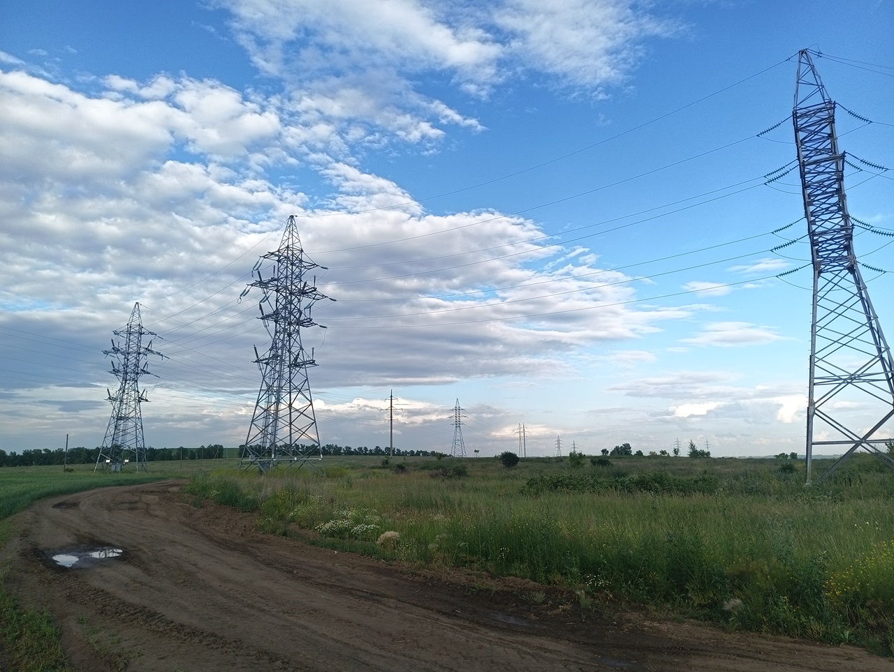 ЛЭП в Красноярском крае