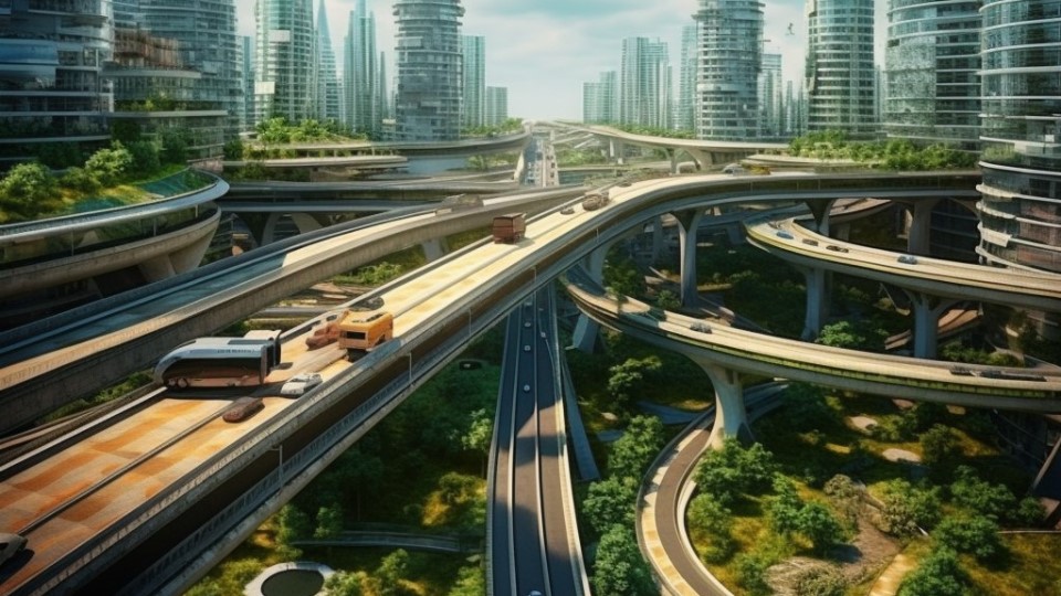 Транспорт в городе будущего