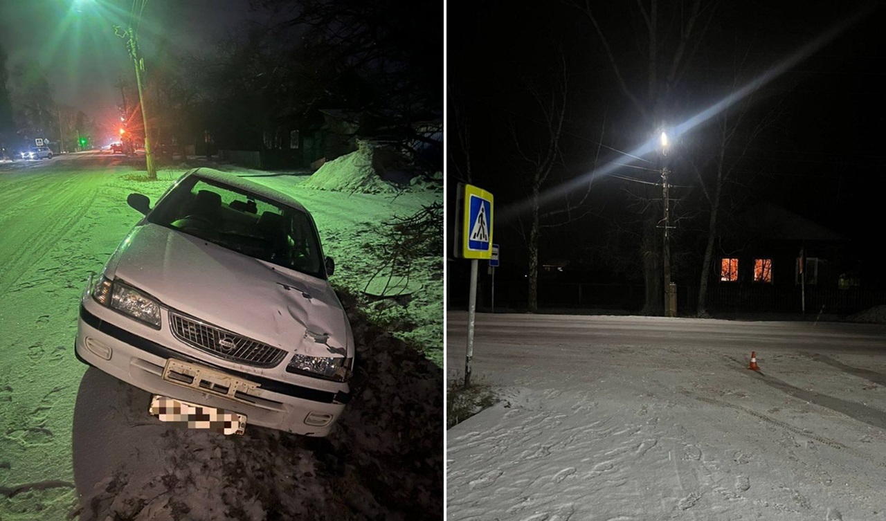 Детей сбили на переходе в Богучанах