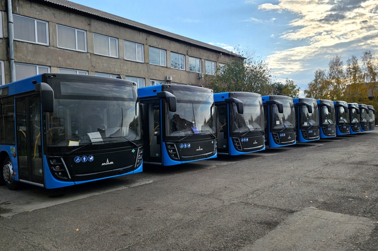 Новые автобусы в Красноярске
