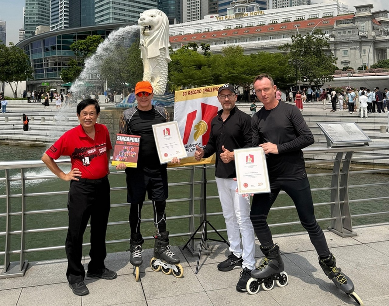 Красноярец проехал на роликах 204 километра и попал в Книгу рекордов