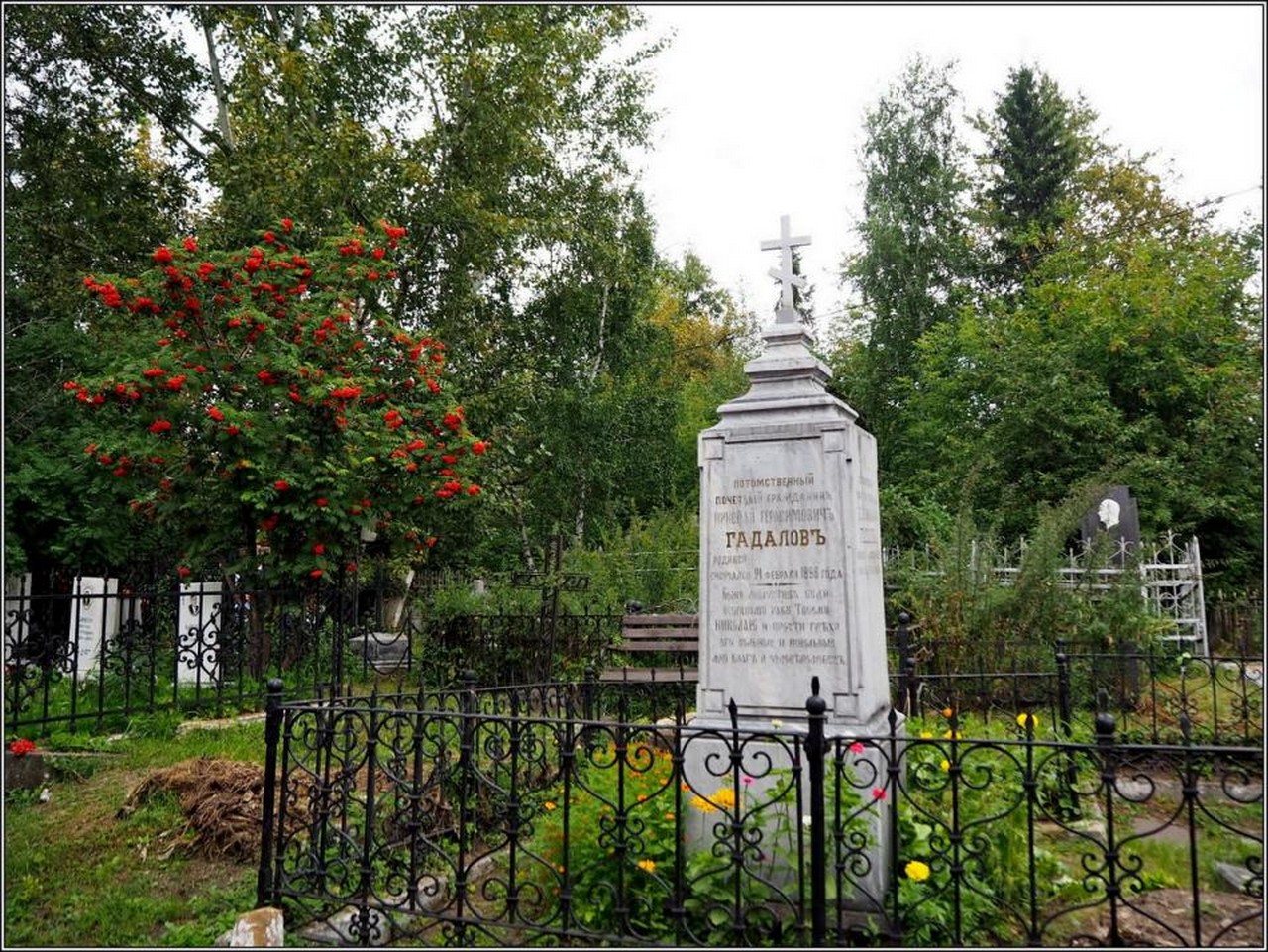 Могила Гадалова сегодня