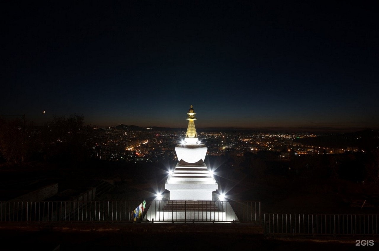 Буддийская Ступа Просвещения в Красноярске