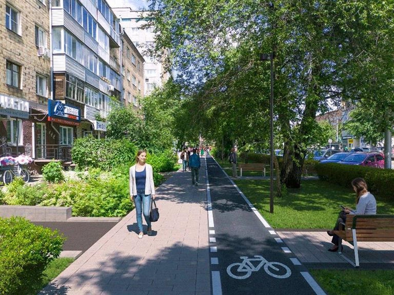 В Красноярске нашли двух подрядчиков для преображения улиц центра