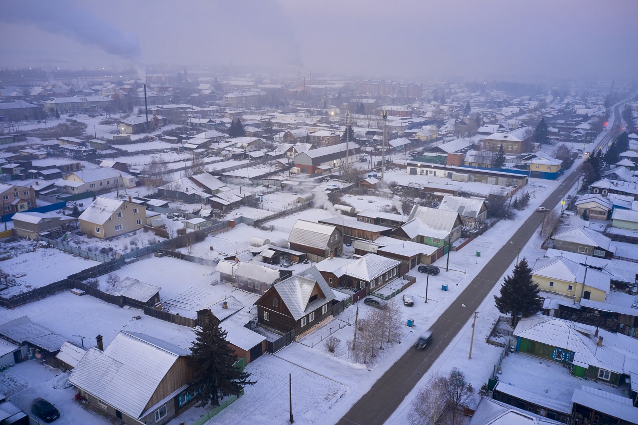 Частный сектор в Красноярске