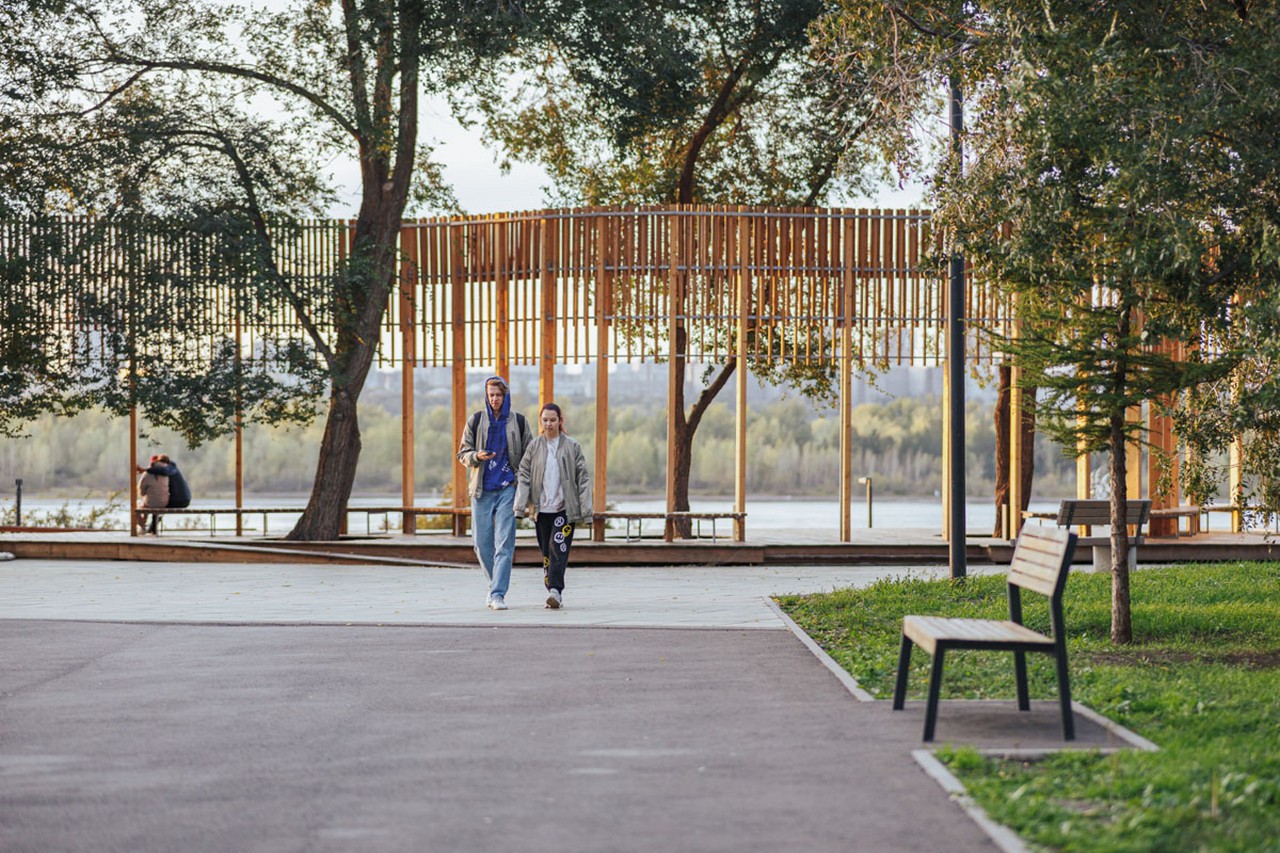 В Красноярске ищут подрядчика для благоустройства сквера Энтузиастов