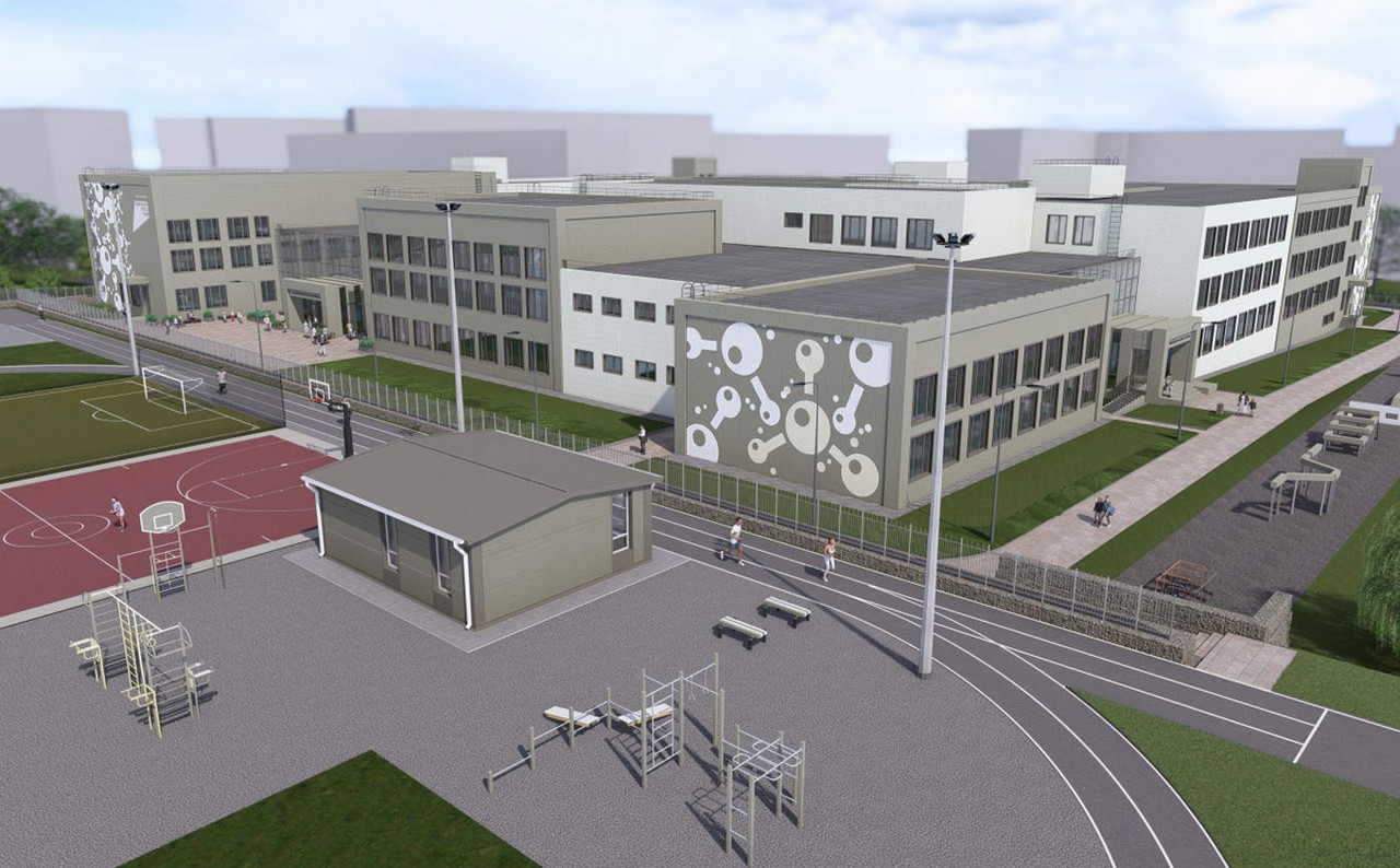 Школа на эскизах