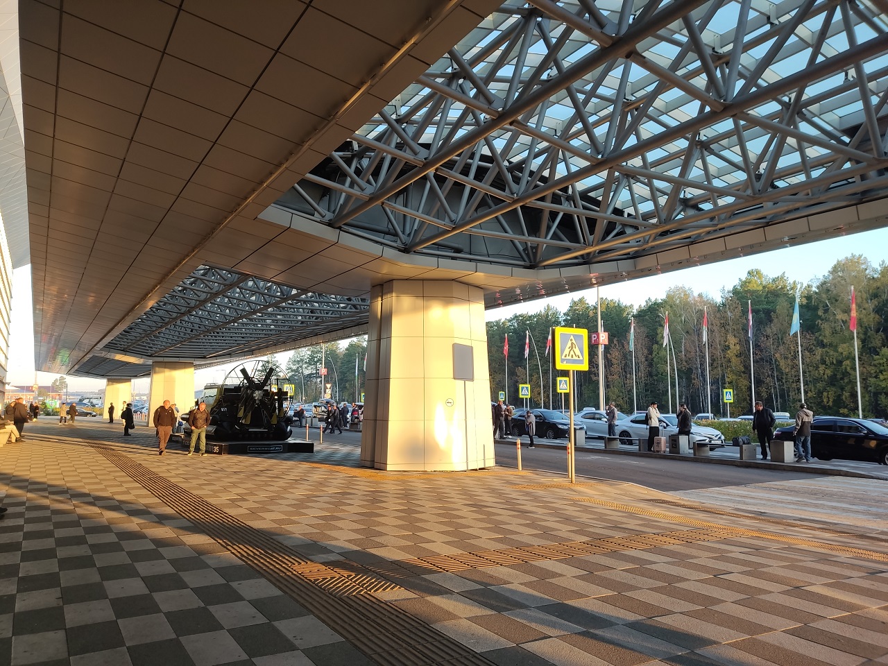 В аэропорту Красноярск